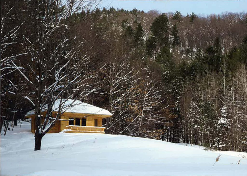 The Scorpion Seal cabin at Karme Choling Shambhala Retreat Center