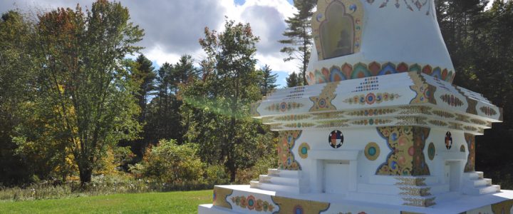 This purkhang used in the cremation of Chogyam Trungpa Rinpoche